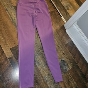 Vibrant Purple Kids Leggings